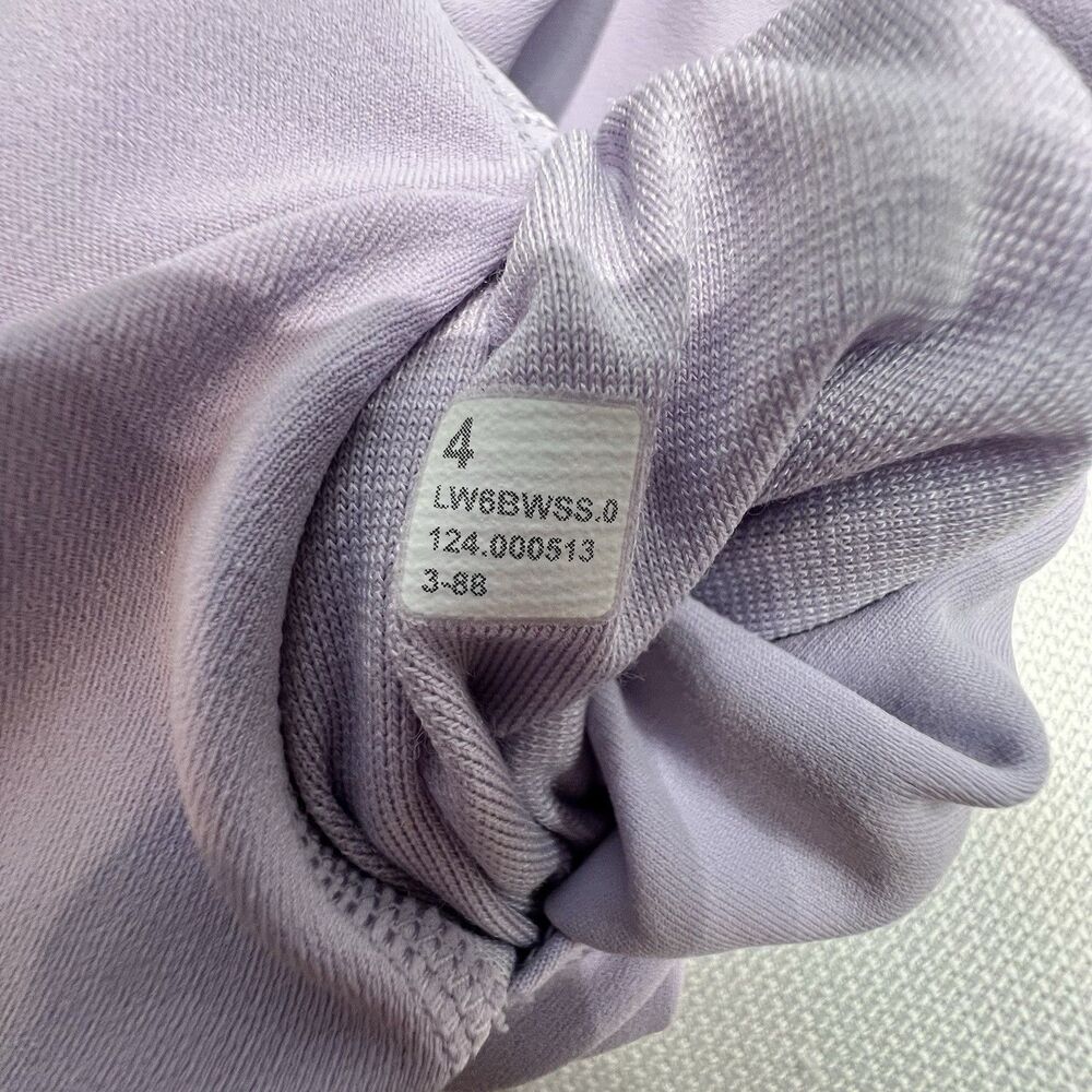 Lululemon Align High Rise Crop 23" Leggings Size 4 Lavender Yoga Workout - Picture 5 of 10